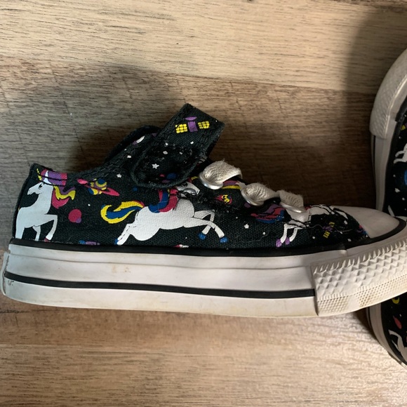 Converse Unicorn Rainbow Todder Sneakers - Picture 3 of 5